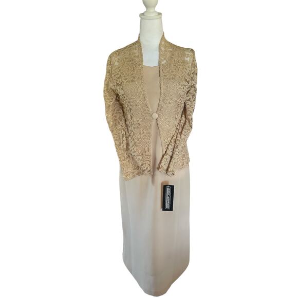 NWT Jessica Howard Women's  2 Piece 4 Petite Maxi Dress - Picture 8 of 11